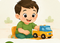 Toddler illustration
